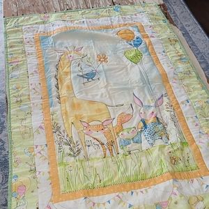 Baby quilt.